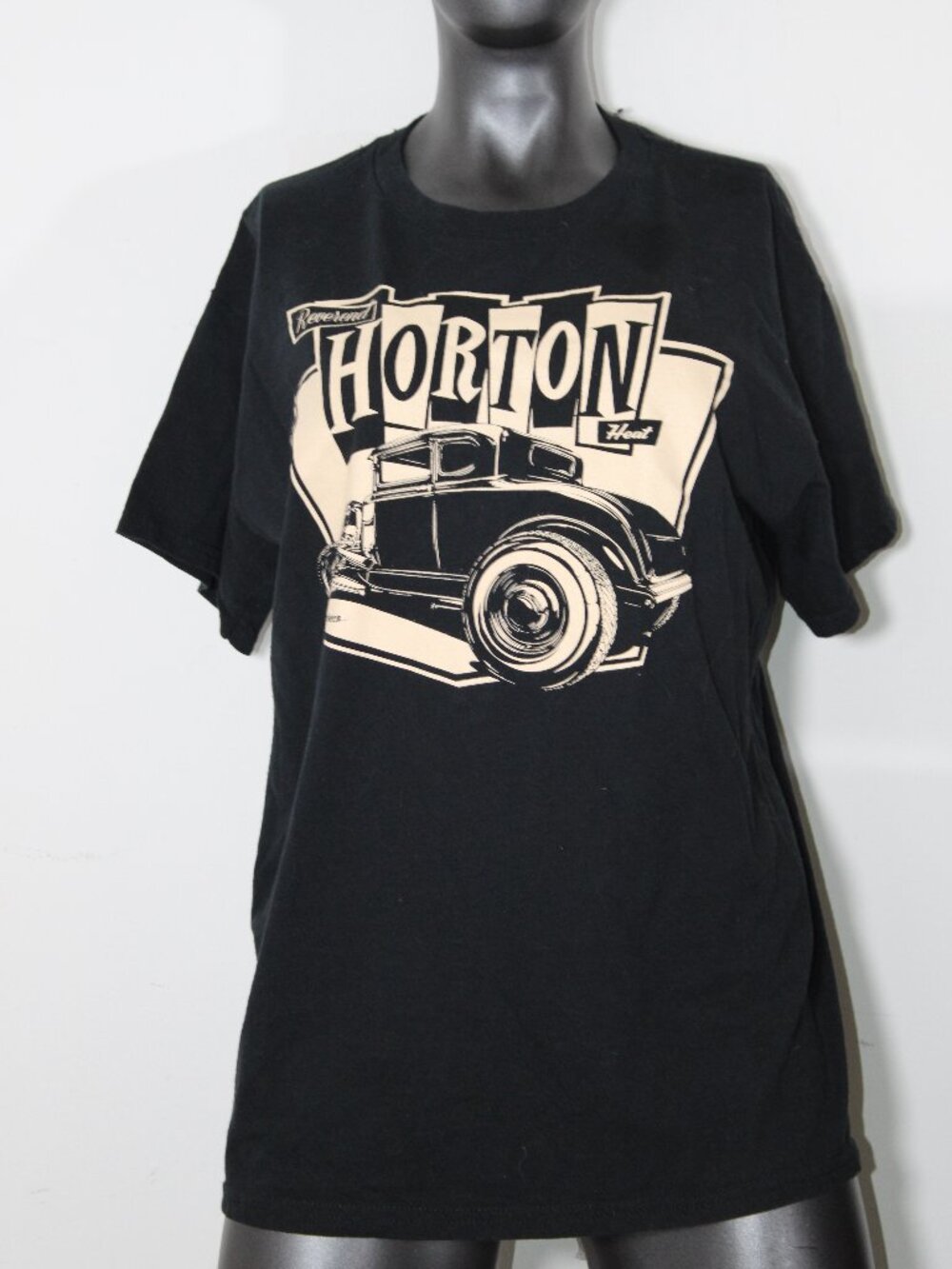 Reverend Horton Heat "Rev '32" Hot Rod Band T-Shirt - Gildan Medium